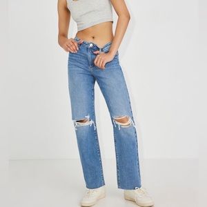 garage denim coupe droite straight leg jeans